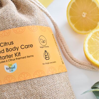 Citrus Plastic Free Hair and Body Wash Starter Kit