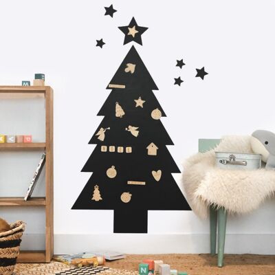 Christmas tree magnetic board