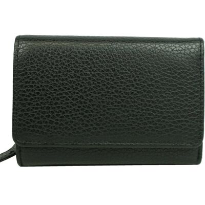 Leather Wallet DB-908 Black