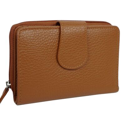 Leather wallet DB-988 Camel