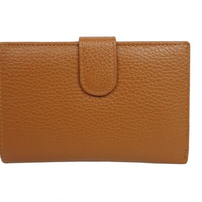 Leather wallet DB-937 Camel