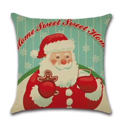 Cushion Cover Christmas - Big Santa Claus