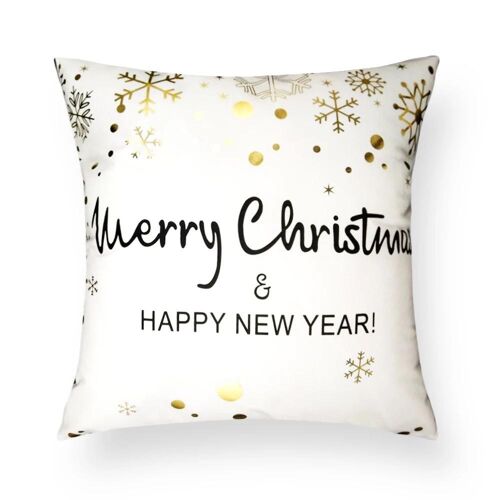 Cushion Cover Christmas - Merry Christmas Small Letters