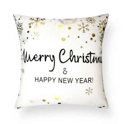 Fodera per cuscino Natale - Buon Natale lettere minuscole