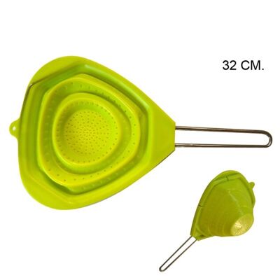 SILICON STRAINER WITH CABLE 32 CM