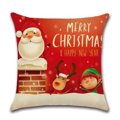 Cushion Cover Christmas - Chimney