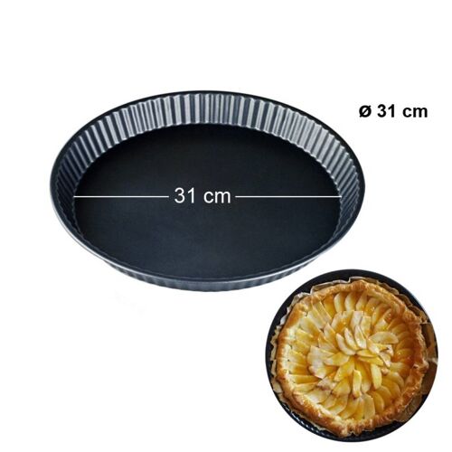 MOLD STEEL 31 Cm WITH NON-STICK COATING