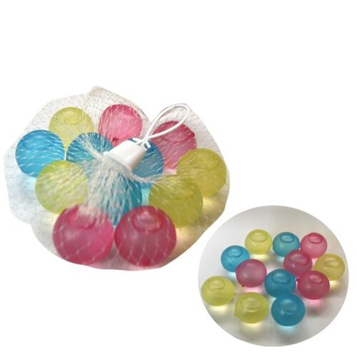 SET 12 COOLER PLASTIC BALLS