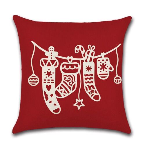 Cushion Cover Christmas - Christmas Socks