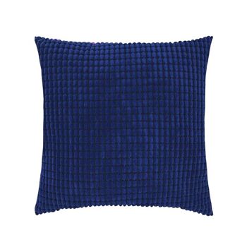 Housse de coussin Soft Spheres - Bleu foncé