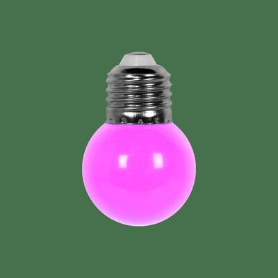Light Bulb Garland Guinguette Led E27 Purple Color