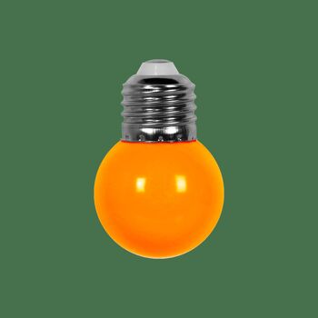 Ampoule Guirlande Guinguette Led E27 Couleur Orange