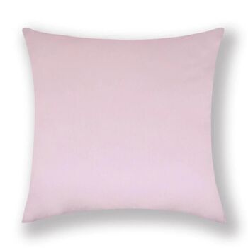 Housse de coussin Velours - Rose clair 1