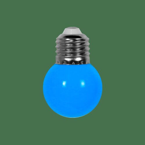 Ampoule Guirlande Guinguette Led E27 Couleur Bleu