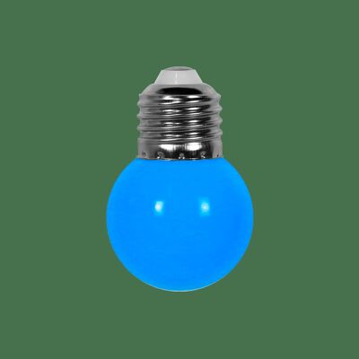 Ampoule Guirlande Guinguette Led E27 Couleur Bleu