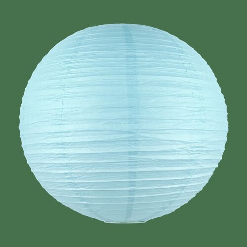 Boule papier 50 cm Bleu Ciel