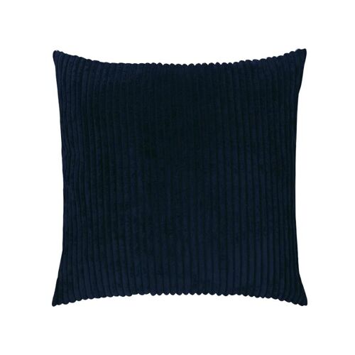 Cushion Cover Soft Rib - Black
