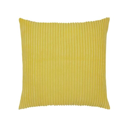 Cushion Cover Soft Rib - Yellow