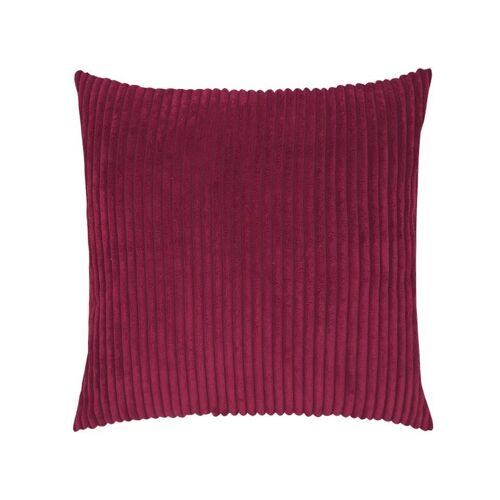 Cushion Cover Soft Rib - Burgundy