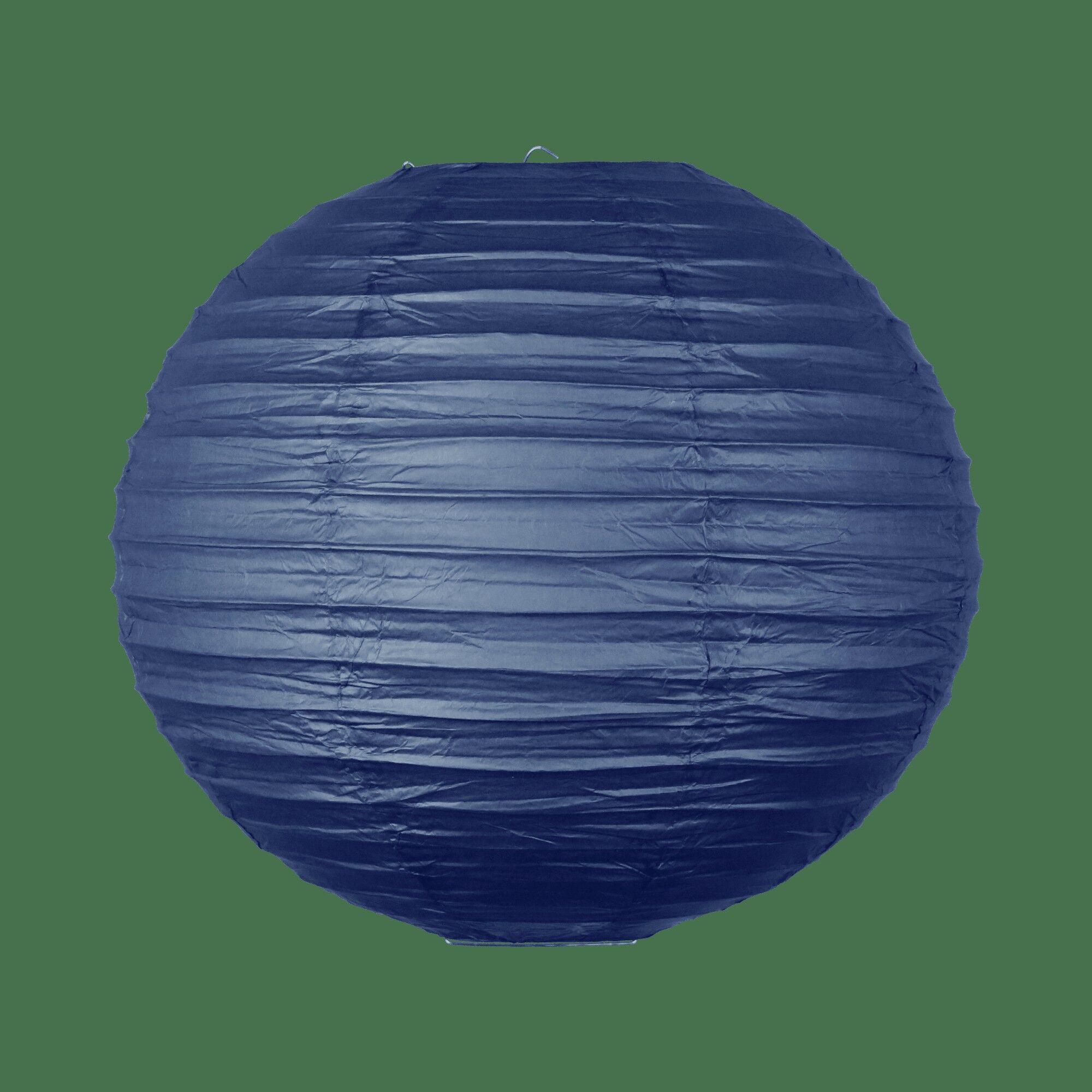 Sfera di carta 40 cm blu navy