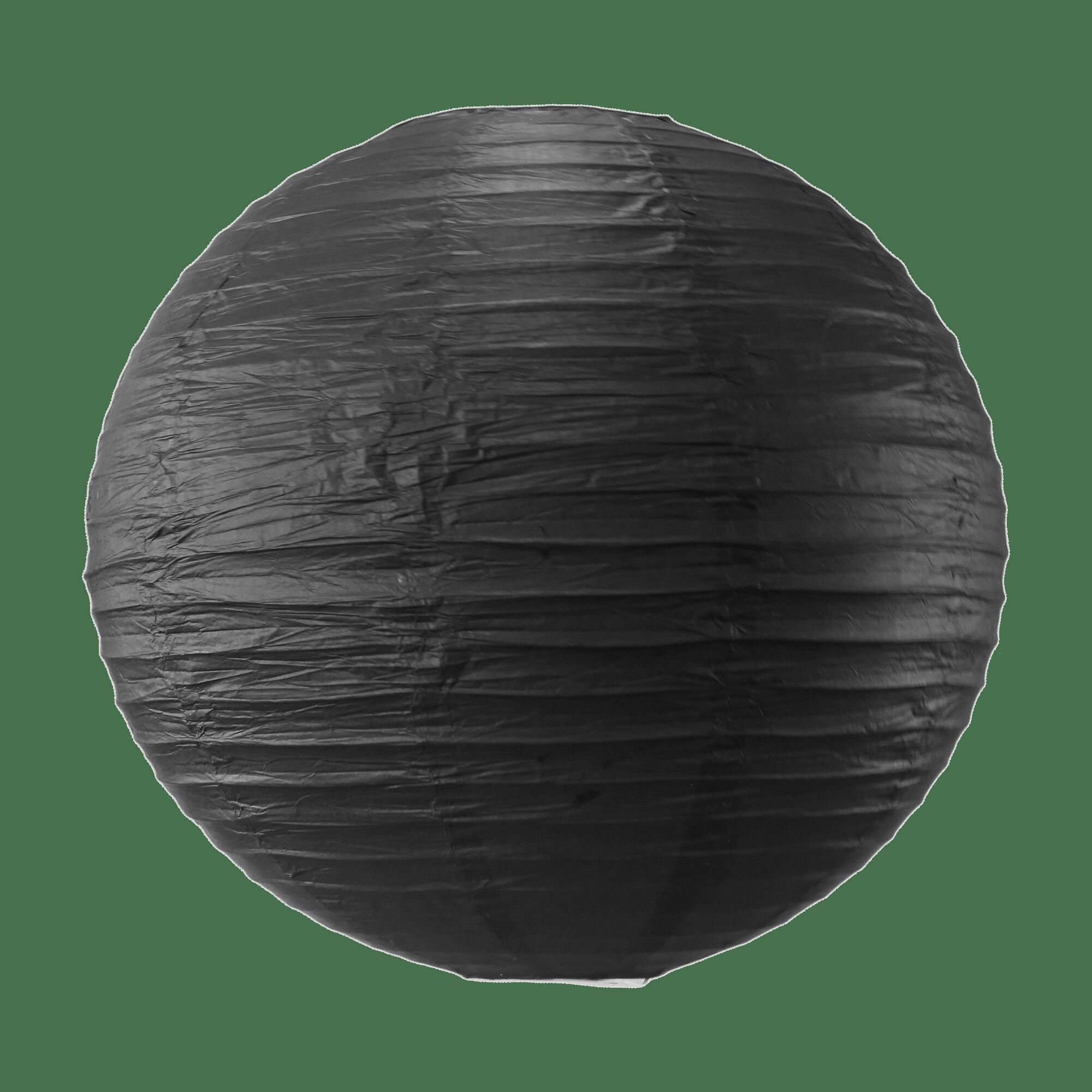 Papierkugel 50 cm Schwarz