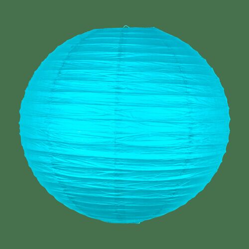 Boule papier 50 cm Turquoise