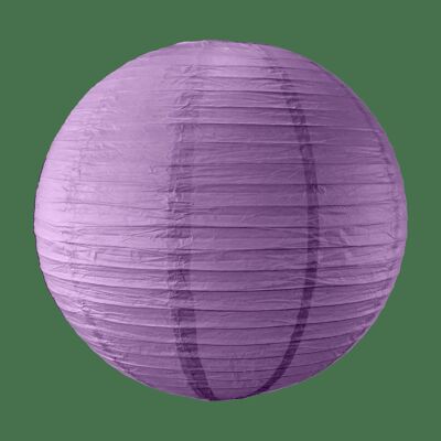 Boule papier 50cm Aubergine