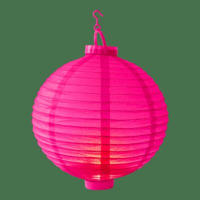 Fuchsia LED lantern