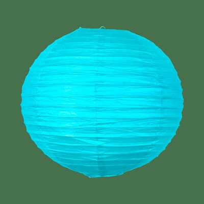 Boule papier 40 cm Turquoise
