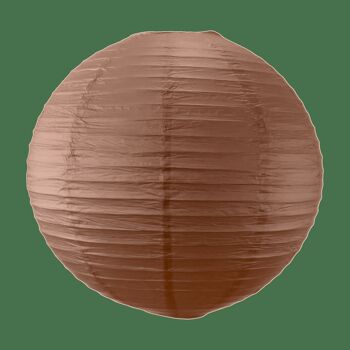 Boule papier 50cm Chocolat