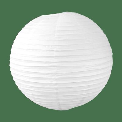 Boule papier 50cm Blanc