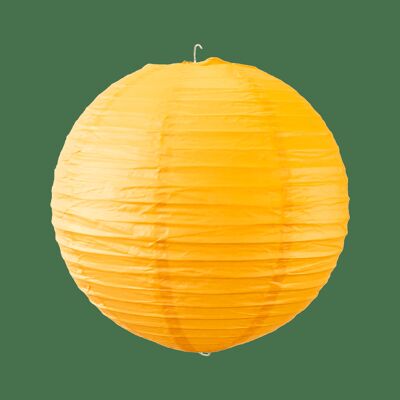 Boule papier 30cm Orange