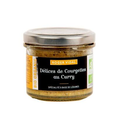 Délice de courgettes au curry BIO