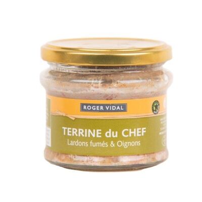 Terrine du Chef aux lardons fumés & oignons