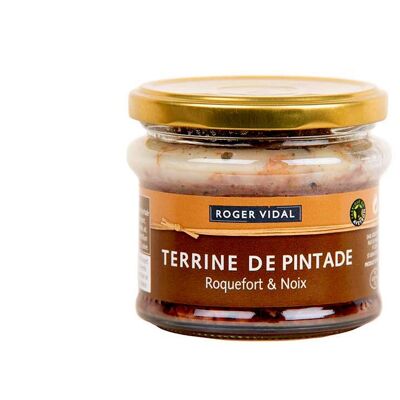 Terrine de Pintade au Roquefort et noix