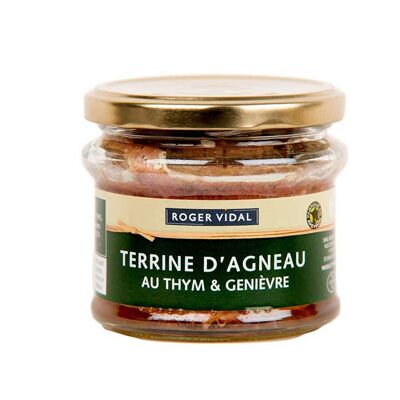 Terrine d'Agneau, thym & genièvre
