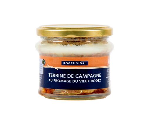 Terrine de Campagne au fromage du Vieux Rodez  - Nouveau