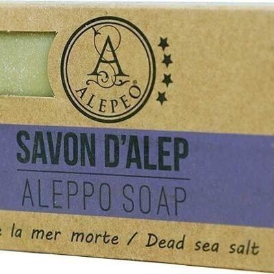 Savon d'Alep au sel de la mer morte 100g