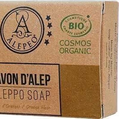 Aleppo soap orange blossom Certified Cosmos Organic 100g