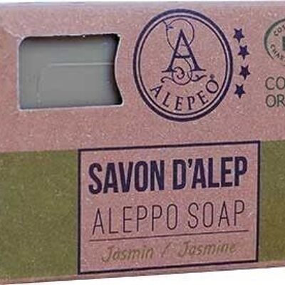 Aleppo soap jasmine flower Certified Cosmos Organic 100gr