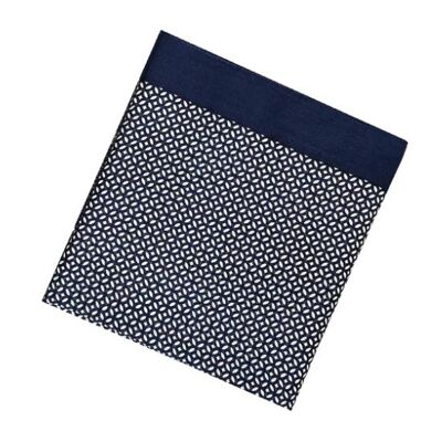 ACADINE - BLUE AND WHITE COTTON CHECK