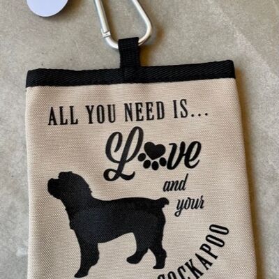 Cockapoo Pet Treat Bag