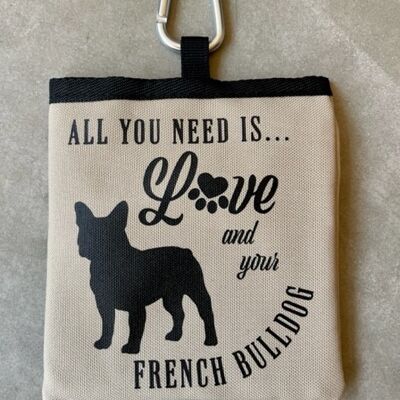 French Bulldog Pet Treat Bag