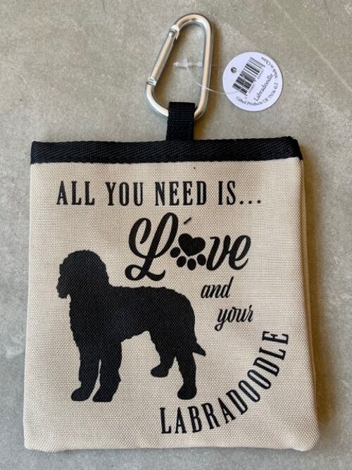 Labradoodle Pet Treat Bag