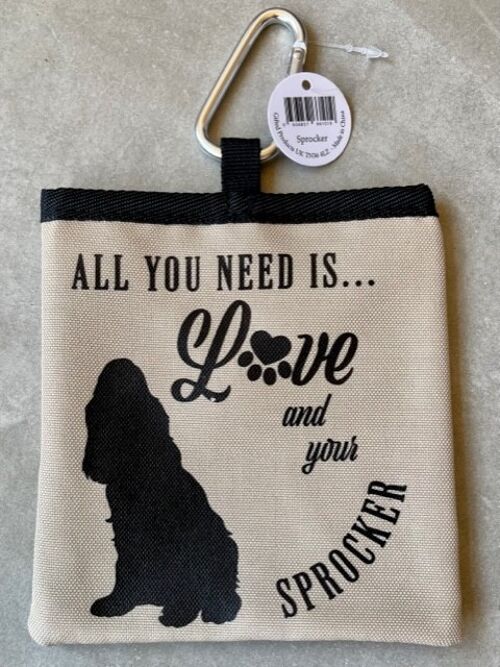 Sprocker Pet Treat Bag