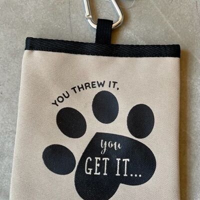 Sie warf es Pet Treat Bag