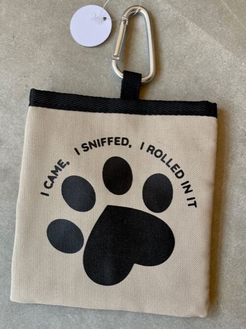 I Came, I Sniffed Pet Treat Bag