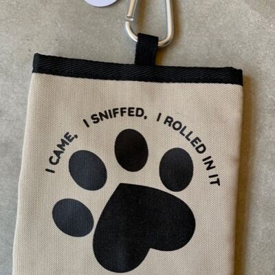 I Came, I Sniffed Pet Treat Bag