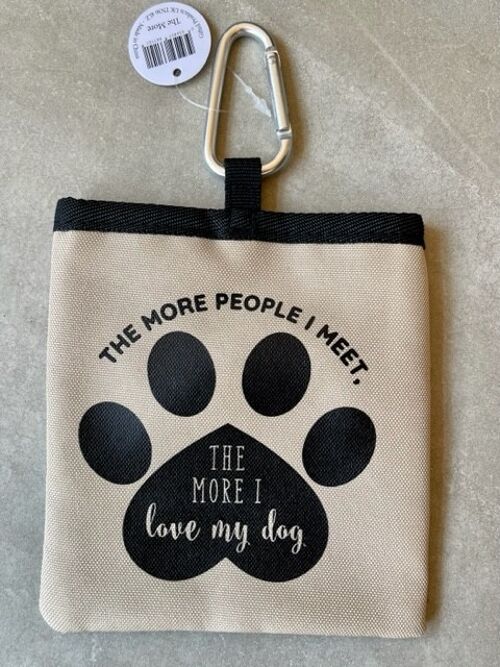 The More People Pet Treat Bag