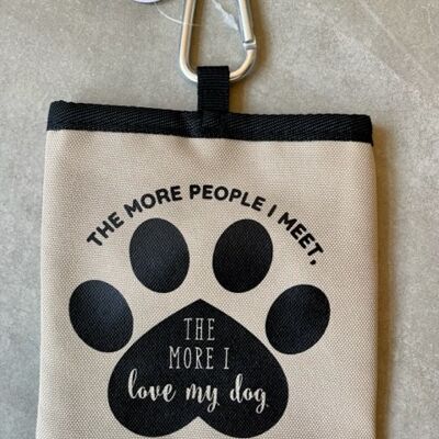 The More People Pet Treat Bag